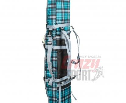COURSE Чехол-рюкзак ФЬЮЖН для сноуборда 3х слойный 145 см,цвет черный (сб024.145.1.1) 2020