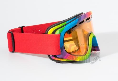 PAZZO Маска ITALIA Arcobaleno YELLOW/RED (20/21)