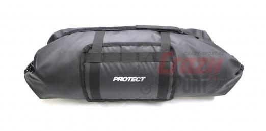 PROTECT Велосумка на багажник до 17 литров, серия Bikepacking, цвет черный (555-673)