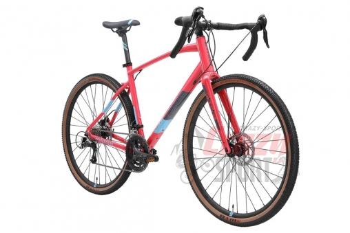 STARK Велосипед Gravel 700.5 D  красный/синий 2024 Размер: M