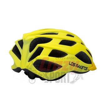 LOS RAKETOS Велосипедный шлем SPEEDY Fluo Yellow S-M  (55-58) арт 47420