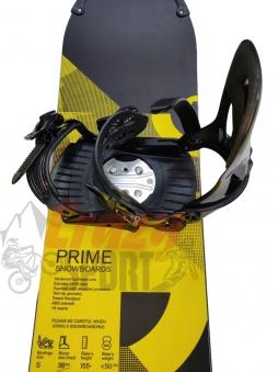 PRIME Сноуборд комплект Б/У RENTAL с бамперами 140 + Крепления PRIME RENTAL R2 (S/M)