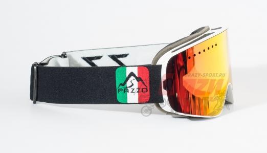 PAZZO Горнолыжная маска ITALIA Esplosione RED/WHITE/BLACK (22/23)