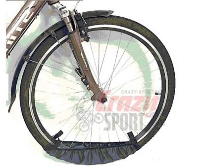 COURSE Чехлы-бахилы для велосипедных колес,цвет чёрный/серый чв012.060
