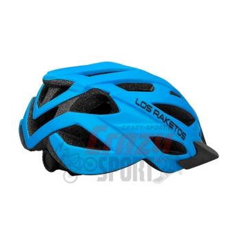LOS RAKETOS Велосипедный шлем RAPID Neon Blue S-M  (55-58) арт 47428
