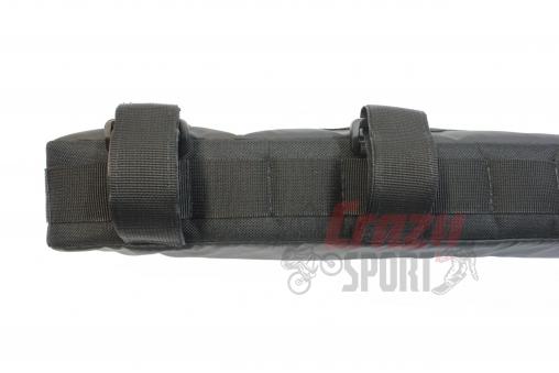 PROTECT Велосумка под раму S, серия Bikepacking, р-р 38х9х5 см, цвет черный (555-698)
