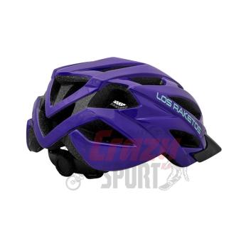 LOS RAKETOS Велосипедный шлем RAPID Matt Violet L-XL (58-61) арт 47433