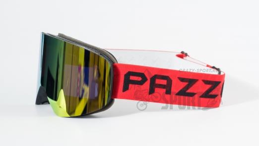 PAZZO Горнолыжная маска ITALIA Fiamma YELLOW/BLACK/RED (22/23)