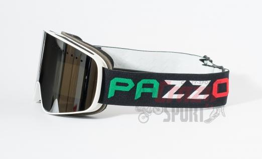 PAZZO Горнолыжная маска ITALIA Notte d'inverno SILVER/WHITE/BLACK (22/23)