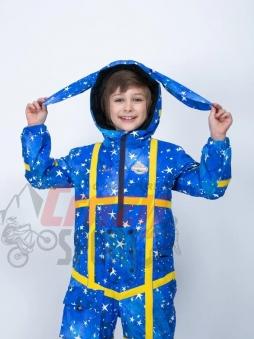 LUCKYBOO Комбинезон SPACE Series BLUE RABBIT Размер L (128-140см) 23/24