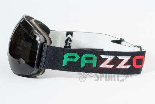PAZZO Горнолыжная маска ITALIA Abisso BLACK/BLACK/BLACK (22/23)