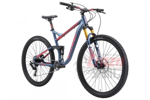 STARK Велосипед Tactic FS LT 29 HD  Синий/Красный 2024 Размер: M