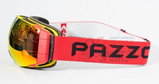 PAZZO Горнолыжная маска ITALIA Gioia RED/YELLOW/RED (22/23)