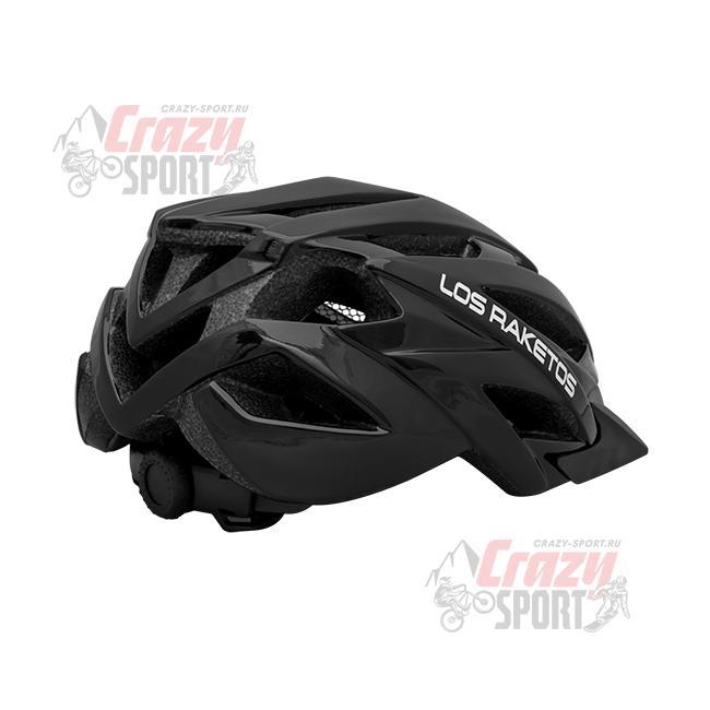 LOS RAKETOS Велосипедный шлем RAPID Matt Black L-XL (58-61) арт 47425