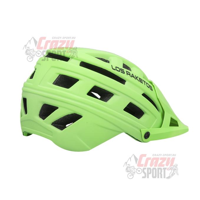 LOS RAKETOS Велосипедный шлем CRAFT Neon Green L-XL (58-61) арт 47403