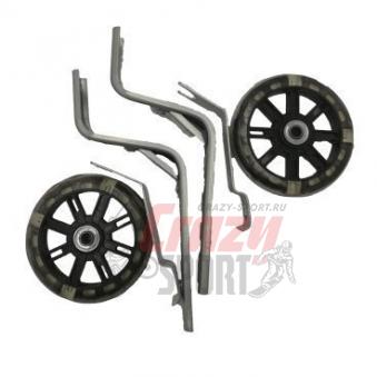 VINCA SPORT Колеса приставные HRS 03 black, усил. стойки - сталь на 12