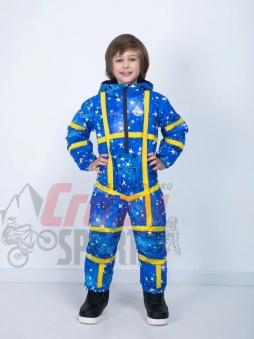 LUCKYBOO Комбинезон SPACE Series BLUE RABBIT Размер L (128-140см) 23/24