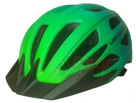 LOS RAKETOS Велосипедный шлем BLAZE BLUE-GREEN L-XL (54-59) арт 47451