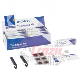 KRONYO Аптечка 6-170311 TBIC-31C 6 заплаток+клей+монтировки+терка