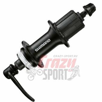 SHIMANO Втулка задн. RM35, 32 отв, 8/9ск, QR, C.Lock, цв. черный