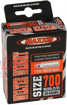 MAXXIS Камера WELTER WEIGHT 700X23/32C (23/32-622) Presta 60mm