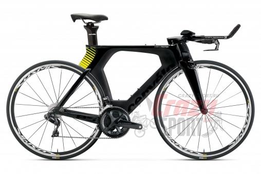 CERVELO Велосипед P5 ULTEGRA DI2 К:700C Р:L(56cm) Black/Fluoro (628070233)