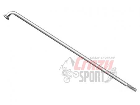 SPOKE Спица с нипелем стальная 14G L- 278 mm, цвет серебр (2014)