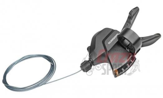 SHIMANO Шифтер Shimano Altus, M315, прав, 7ск, тр. 2050мм нерж.(2020)