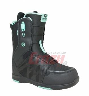 ATOM Ботинки сноуборд Freemind Black/Aquamarine 6 (36)