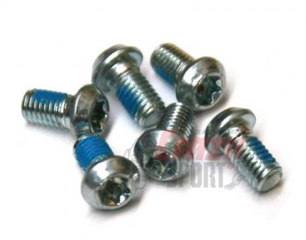 Комплект болтов ротора Ashima M5x10 Silver