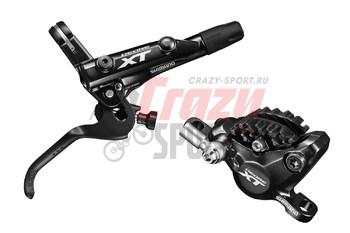 SHIMANO Тормоз диск. M8000, BL(прав)/BR(задн), без адапт,  пласт. кол. с радиат, 1700мм