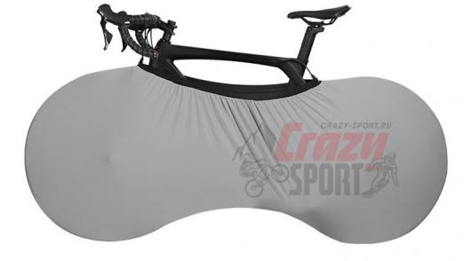CRAZY Чехол для велосипеда, размер M, на 24'-26'(700C), полиэстер, серый