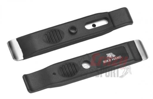 BIKEHAND Монтировки 6-153128 YC-3128P пластиковые со стальным сердечником (2шт)
