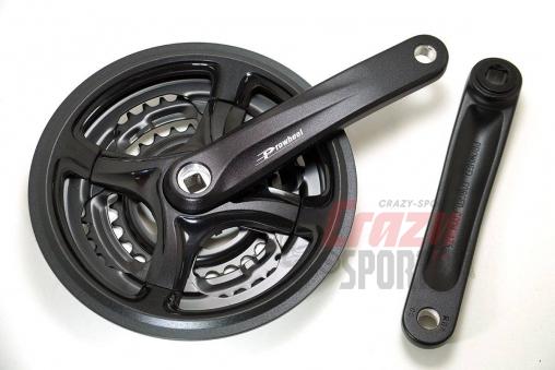 PROWHEEL Система TA-CM68, 3x8/3x7 скоростей, 24-34-42T, 175 мм, черная, MTB