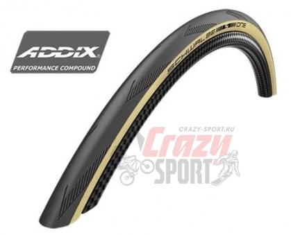 SCHWALBE Покрышка (11654139) ONE TLE,  RaceGuard, MicroSkin, 700x25С (25-622) B/CL-SK HS462 ADDIX