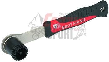 BIKE HAND Съемник каретки картриджа YC-26BB-2A сталь с рукояткой  (6-150262)