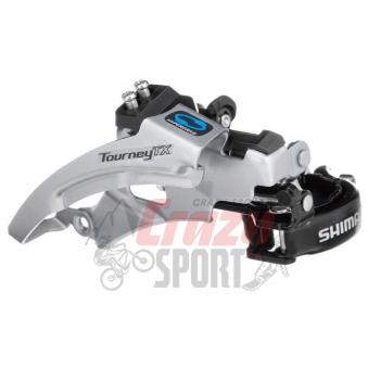 SHIMANO Перек-ль передний Tourney, TX800, ун. тяга, нижн. хомут, уг.:63-66 (EFDTX800TSX3)