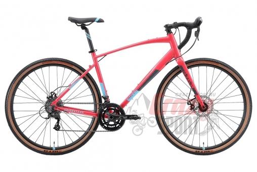 STARK Велосипед Gravel 700.5 D  красный/синий 2024 Размер: L