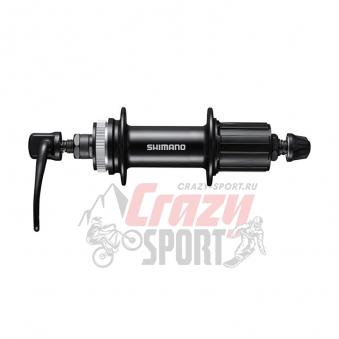 SHIMANO Втулка задн. MT200-B 8/9/10ск., 36отв OLD:141мм, QR:176мм, цв. черный