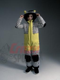 LUCKYBOO Комбинезон Animal Series-ZEBRA Размер M (116-128см) 23/24