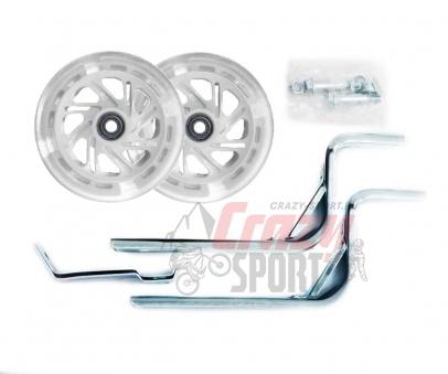VINCA SPORT Колеса приставные HRS 03 white, усил. стойки - сталь на 12