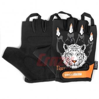 VINCA SPORT Перчатки велосипедные, TIGER,черные, VG 974 tiger (L)