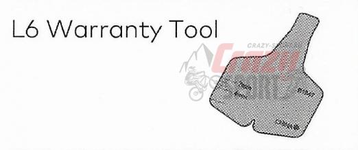 BOA Инструмент для крепления велообуви с BOA L6 Warranty Tool арт B1647
