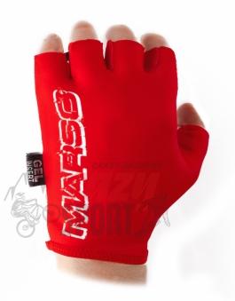 VINCA SPORT Перчатки велосипедные, NEW MARSO, красные с белым, размер XL