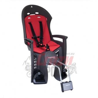 HAMAX Детское кресло SMILEY W/LOCKABLE BRACKET серый/красный (552032)