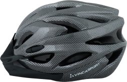 VINCA SPORT Шлем взрослый IN-MOLD, размер M(54-57), карбоно-черный