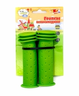 VINCA SPORT Грипсы детские H-G 96 green длина102мм, материал -  резина, цвет - зеленый