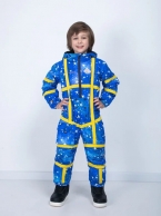 LUCKYBOO Комбинезон SPACE Series BLUE RABBIT Размер L (128-140см) 23/24