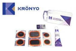 KRONYO Аптечка 6-170223 TBIC-23C 6 суперзаплаток+клей+шкурка (30)