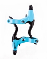 VINCA SPORT Тормозные ручки VB 51 light blue, материал - алюминий, голубые, черные рычаги